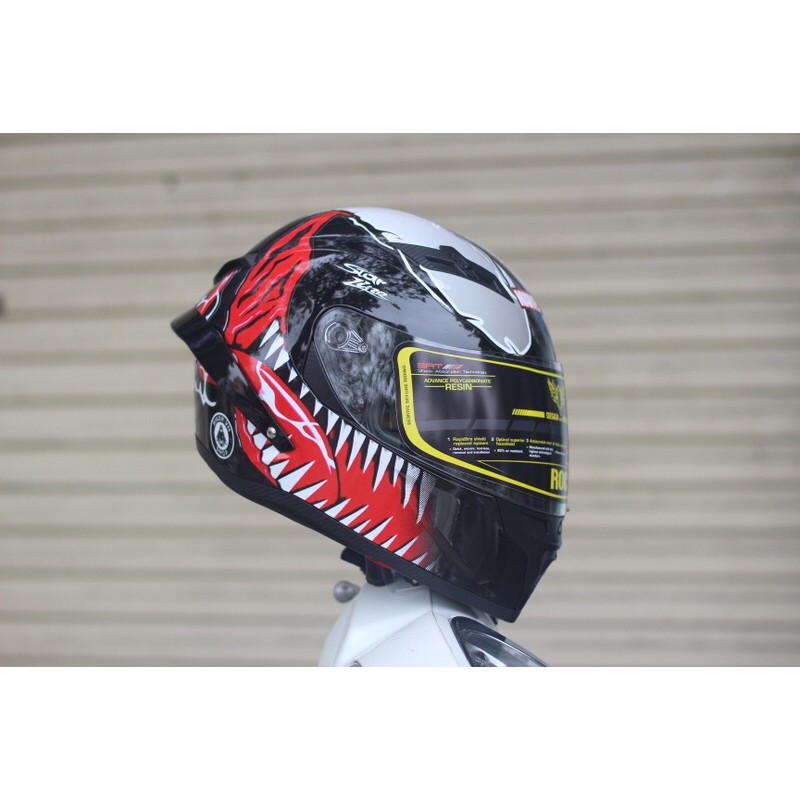 Mũ bảo hiểm fullface ROC 03 lên tem SHOEI