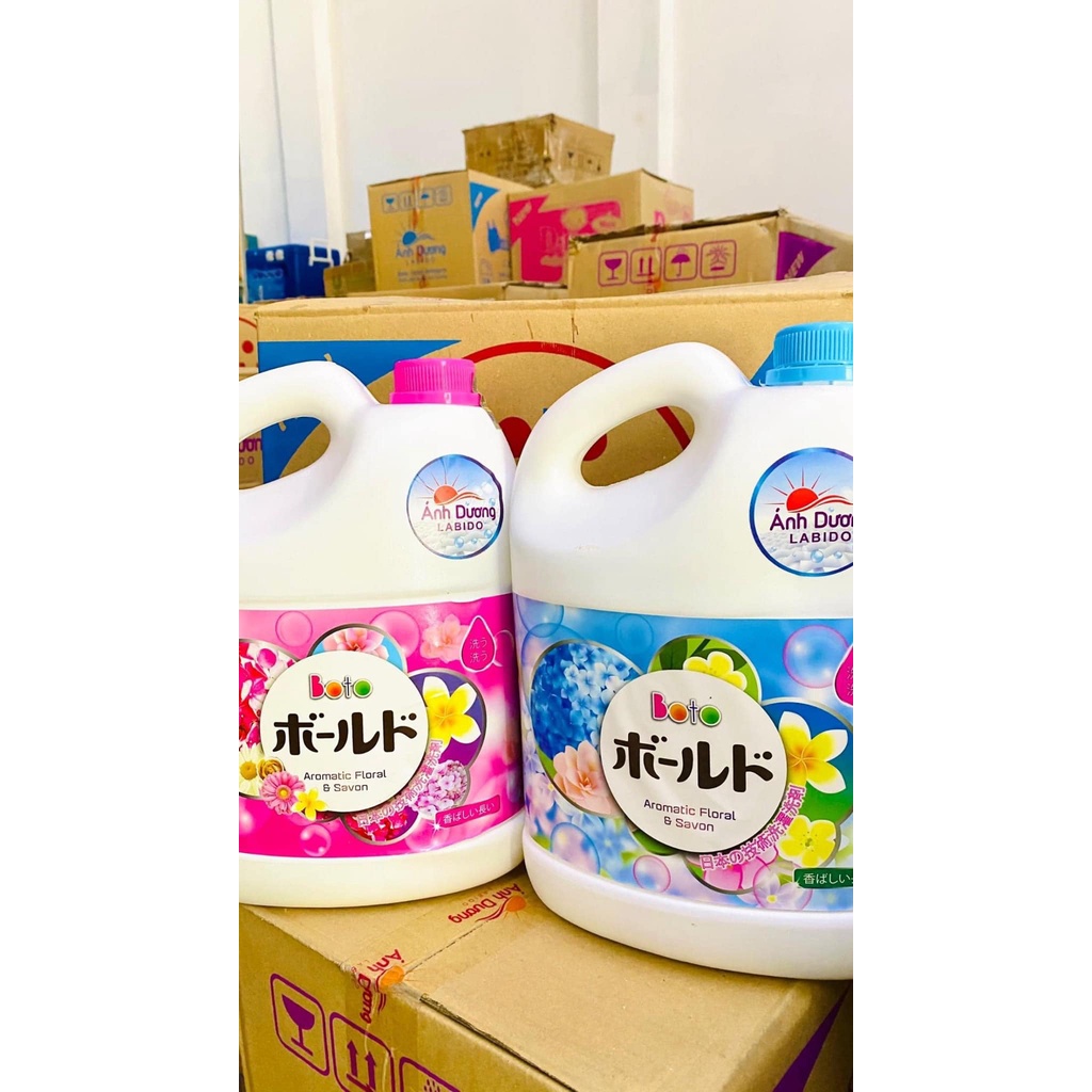 NƯỚC GIẶT BOTO CÔNG NGHỆ 3D NHẬT BẢN -  GIỮ MÀU, SÁNG VẢI HOÀN TOÀN TỰ NHIÊN [GIÁ SIÊU RẺ]