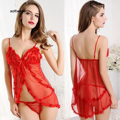 Đầm ngủ ren xuyên thấu gợi cảm cho nữ