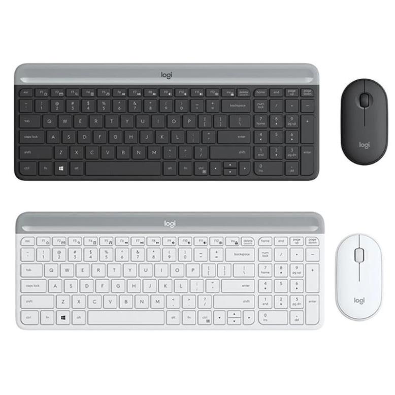 Bộ phím chuột không dây logitech MK470 Slim - Bảo hành 12 tháng