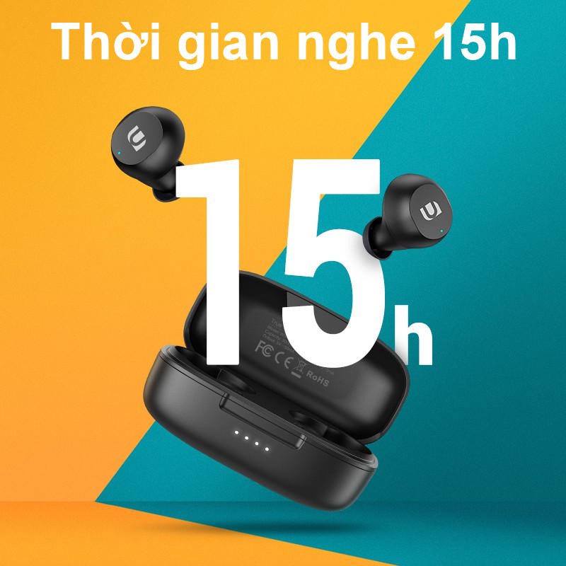 Tai nghe Bluetooth TWS UGREEN 80636 - Âm thanh Hifi, chống nước IPX5, sạc 15 phút nghe trong 2 giờ, tối đa 15 giờ