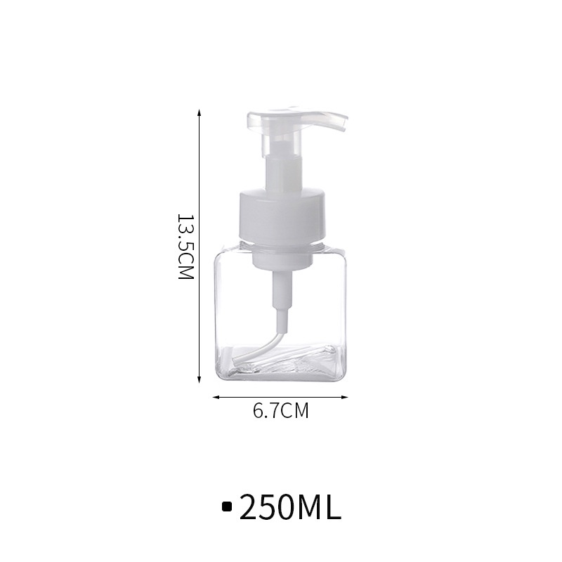 Bình Rỗng Đựng Xà Phòng Dạng Nhấn Tạo Bọt 250ml 450ml