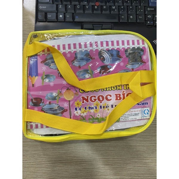 Đồ chơi nhà bếp bằng nhôm, vĩ nấu ăn nhôm, bộ nhà bếp bằng nhôm ngọc bích