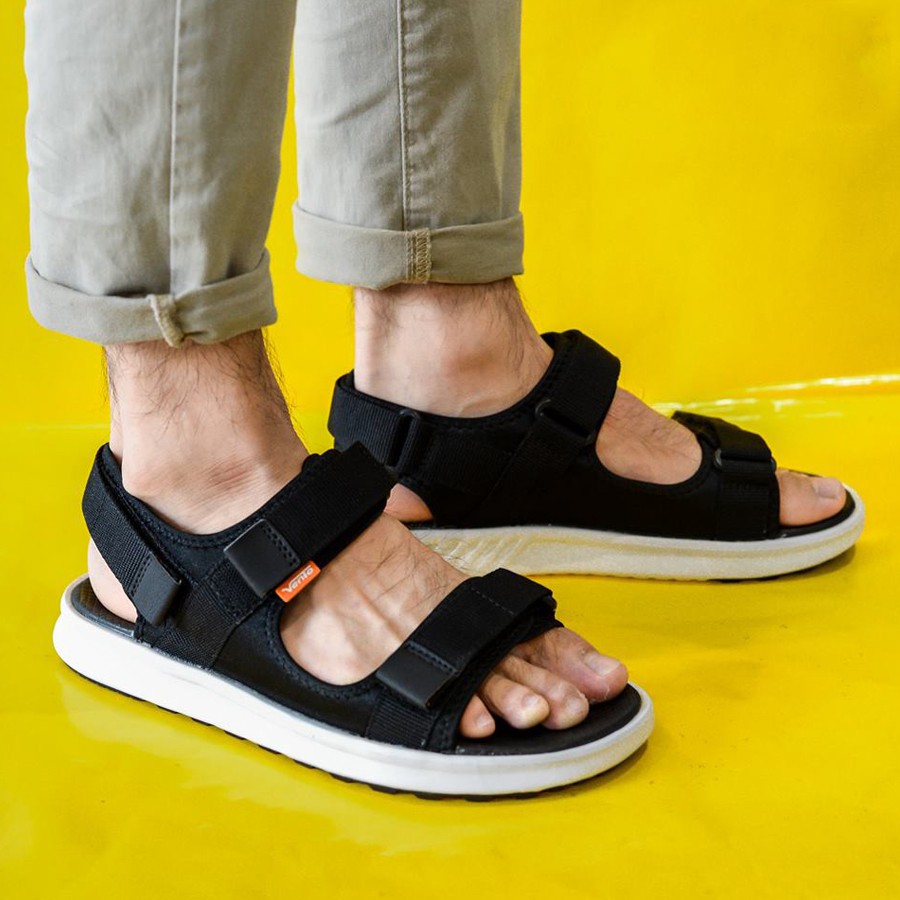 [Mua Kèm Áo Thun 0Đ] Giày Sandal Vento Nam Nữ - NB02G Xám