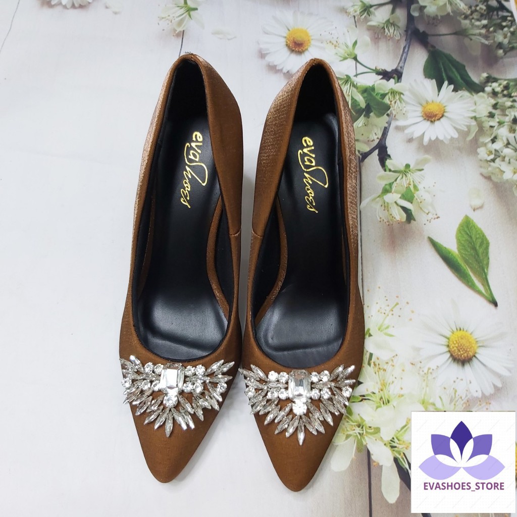 Giày công sở nữ Cao đép sang đẹp chính hãng Evashoes Eva8287
