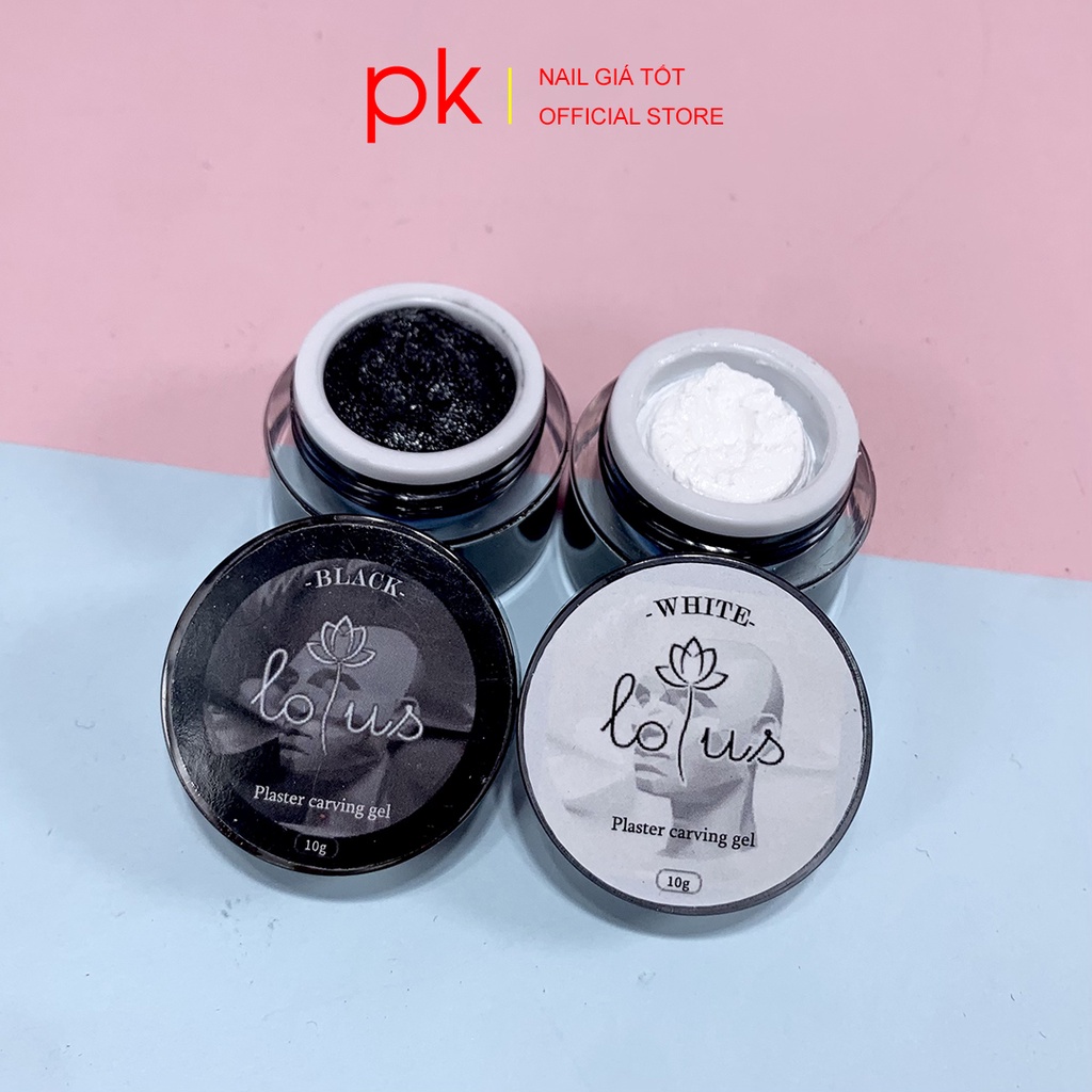 Gel xi măng Lotus trang trí móng hũ to