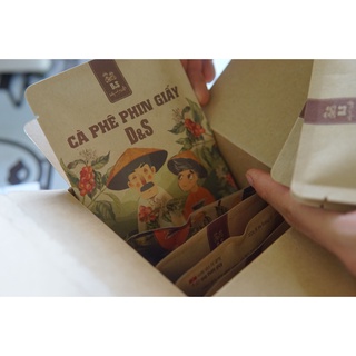 Cà phê phin giấy D&S _ daddy and son coffee