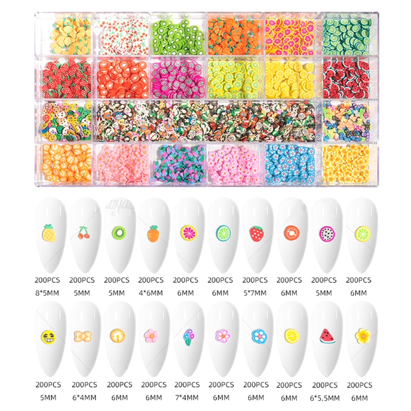 Hộp Phụ Kiện Lá Nhôm Hình Gấu 3d Trang Trí Móng Tay Nghệ Thuật