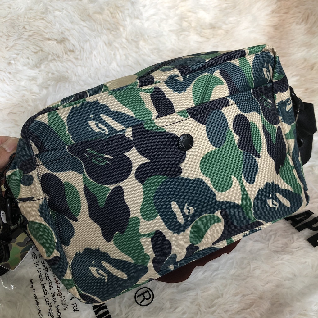 Túi đeo hông Bape_camo size 26 nam nữ siêu chất