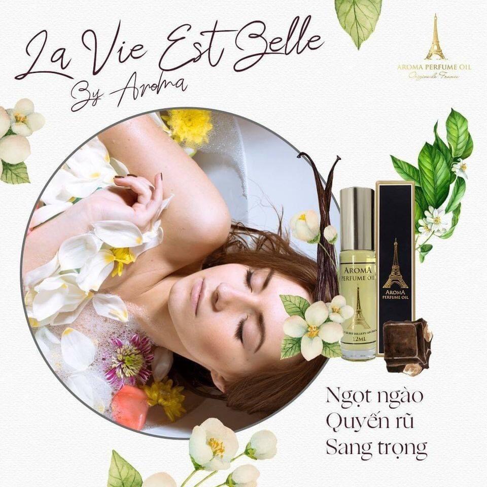 Tinh Dầu Nước Hoa Pháp12ML Aroma Lavie Est Belle | Thế Giới Skin Care