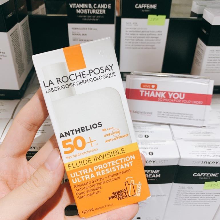 Kem chống nắng da khô La Roche Posay - ANTHELIOS INVISIBLE FLUID SPF50+ ( 50mL ) | BigBuy360 - bigbuy360.vn
