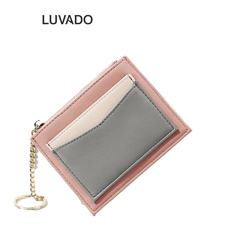 [Mã WABRWB24 giảm 30K đơn 99K] Ví nữ mini cao cấp cầm tay TAOMICMIC đẹp nhỏ gọn bỏ túi đựng tiền LUVADO VD385