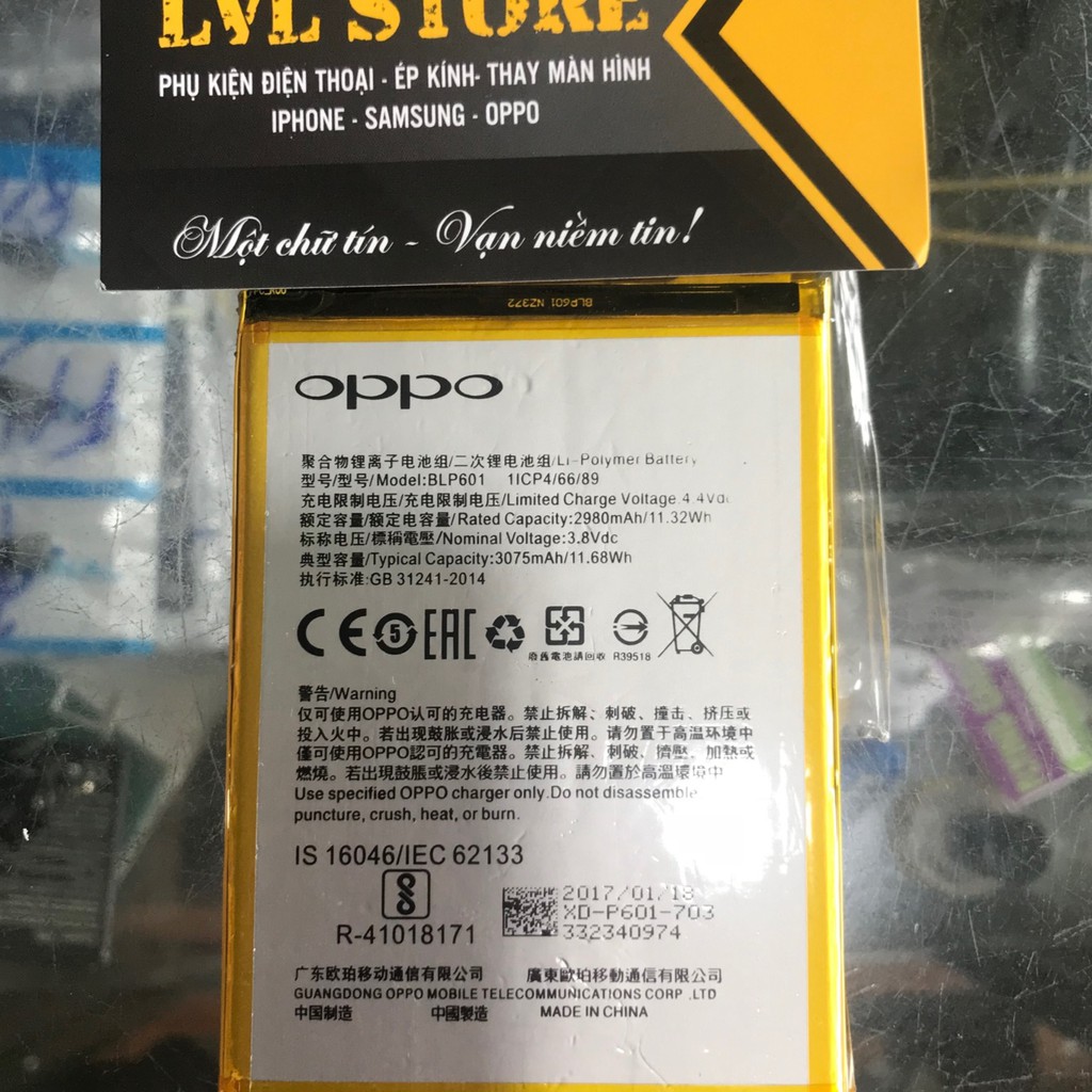 [PIN ZIN MÁY] PIN OPPO F1S/A59