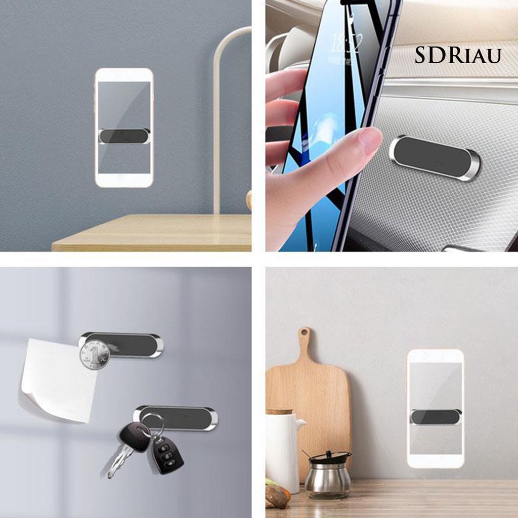 Giá Đỡ Điện Thoại Bằng Hợp Kim Nhôm Có Nam Châm Gắn Xe Hơi Tiện Dụng