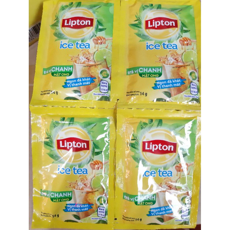 [ Giá dùng thử ] - 1 gói Lipton chanh hòa tan 14g