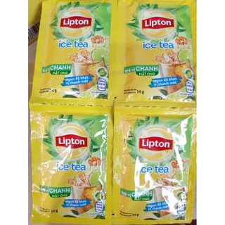 - 1 gói Lipton chanh hòa tan 14g