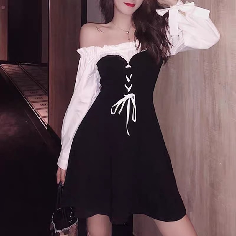 Váy tay trắng phong cách hàn ảnh thật 5 ảnh cuối -hàng chuẩn không phai hàng xưởng may lại