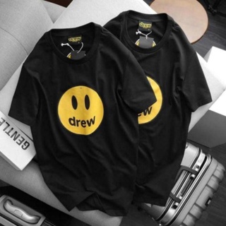 (SALE MẠNH) Áo thun in hình DREW chất liệu cotton  đen trắng  giá rẻ cổ tròn