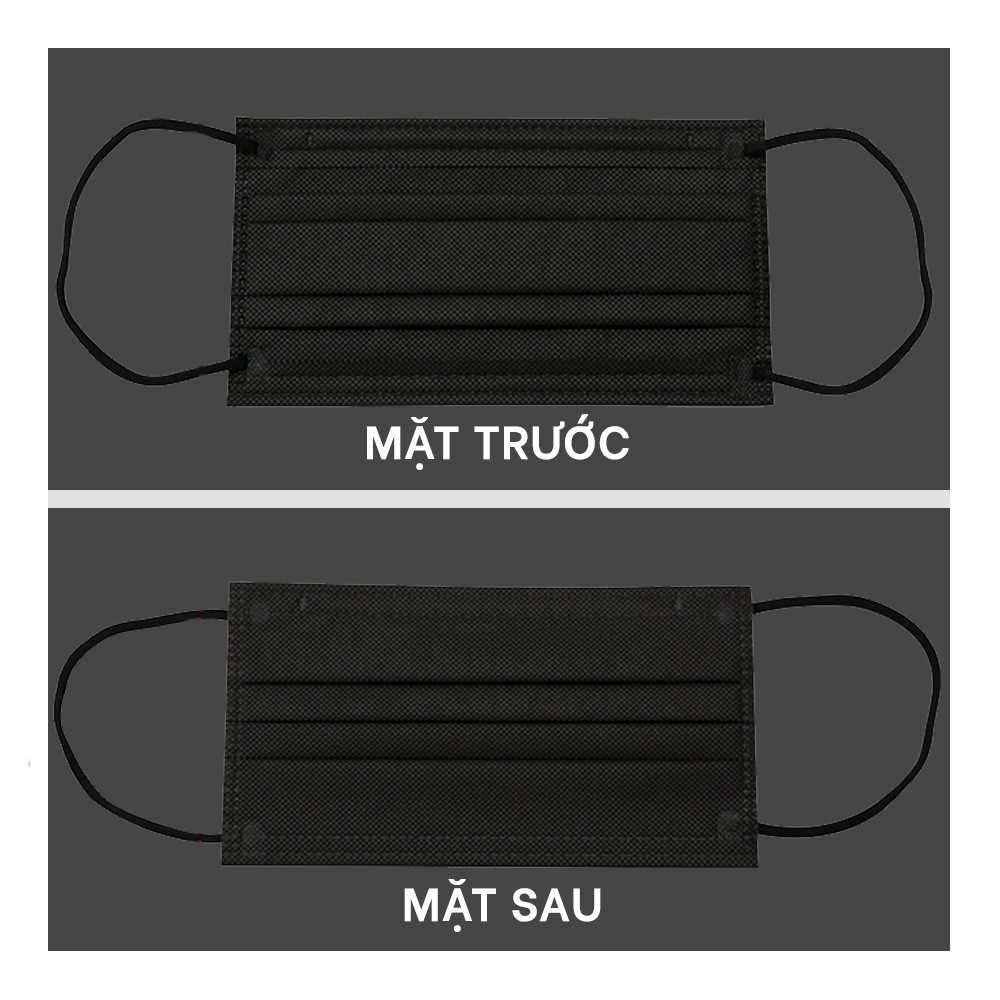 Khẩu Trang ANYGUARD Hàn Quốc 3 Lớp Chính Hãng Lọc 99% Vi Khuẩn - UV Protection Bảo Vệ Hằng Ngày - Màu Đen (Hộp 30 Cái) | BigBuy360 - bigbuy360.vn