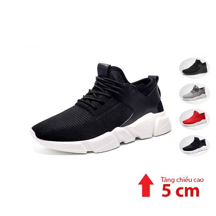 GIÀY seaker tăng chiều cao nam 2018 ( TẶNG ngay 1 đế cao 5cm)