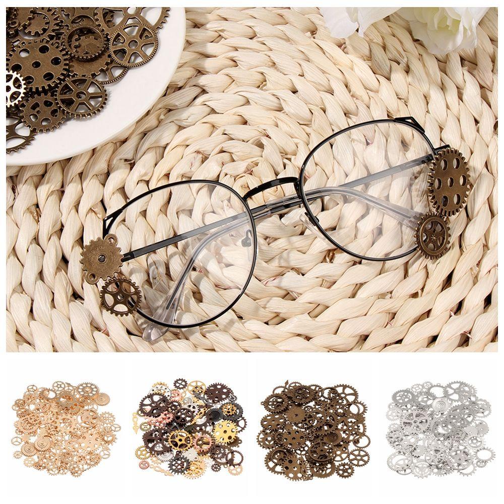 Phụ Kiện Làm Trang Sức Hình Bánh Răng Steampunk 10-50mm 100g OSIER1