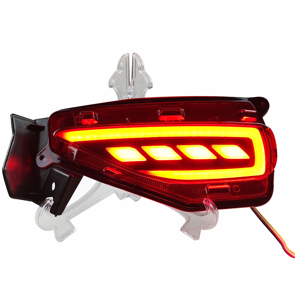 Đèn LED Phanh Phản Quang Gắn Cản Sau Xe Hơi Toyota Fortuner SW4 2015 2016 2017 2018 2019 2020