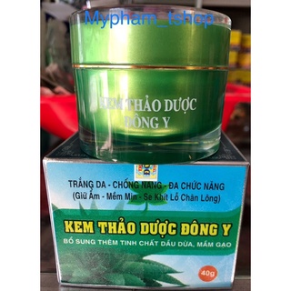 Kem dưỡng trắng da thảo dược đông y _ kem dưỡng trắng da ,se khích lỗ chân lông ,40gram