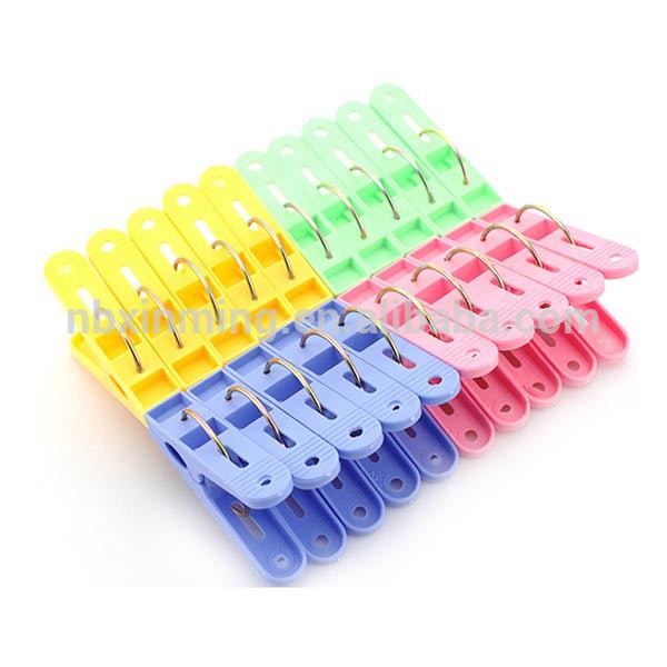 (Thanh lý giá sỉ tại kho) sỉ 20 chiếc kẹp quần áo nhựa(loại to)