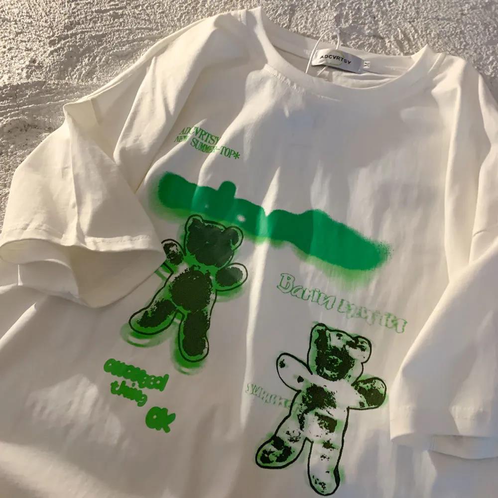 NRVP Áo Thun 100% Cotton Dáng Rộng Thời Trang Hàn Quốc Cho Nữ