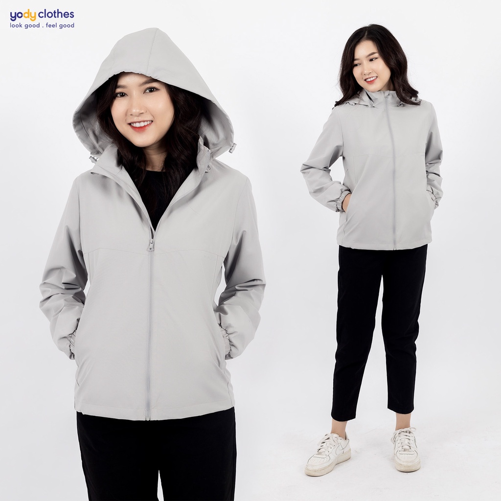 Áo gió 𝐘𝐎𝐃𝐘 nữ súp sườn giữ form giữ nhiệt áo khoác gió 2 lớp cản gió cản bụi chống thấm nước AKN5040