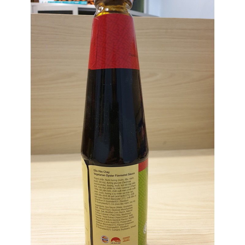 Dầu hào thần tài Lee kum kee chai 510g nhập khẩu Malaysia