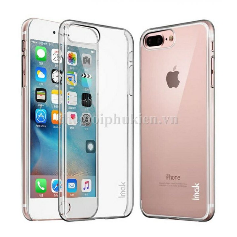 Ốp lưng trong suốt hãng IMAK cho iPhone 8 Plus, iPhone 8, iPhone 7 Plus, iPhone 7, iPhone 6 Plus, iPhone 6