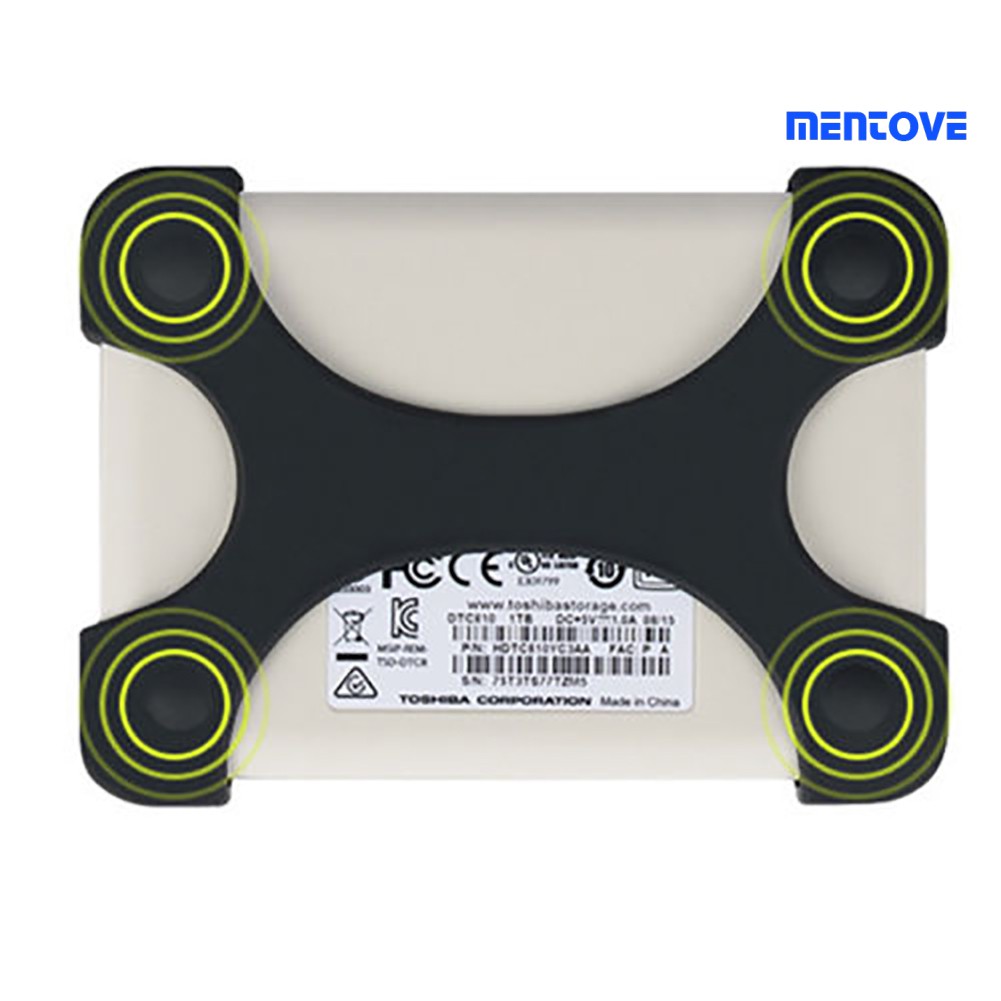 Vỏ Ổ Cứng Bằng Silicon Chống Trượt Chống Sốc 2.5 Inch Hình Chữ X | BigBuy360 - bigbuy360.vn