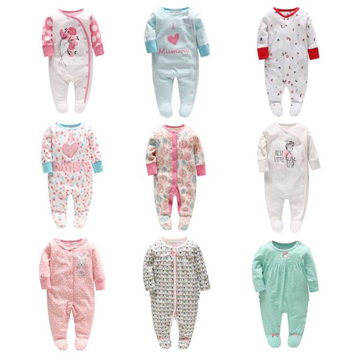 Jumpsuit Cotton Dài Tay Cho Bé Trai (9-12 Tháng)