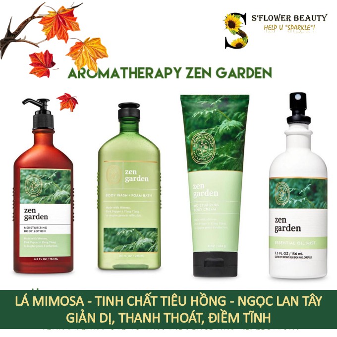 ✨BST SPA | Xịt Thơm - Xịt Gối Bath & Body Works Aromatherapy - Sunrise Yoga | Hot Springs Spa | Zen Garden | Stargazing | Thế Giới Skin Care