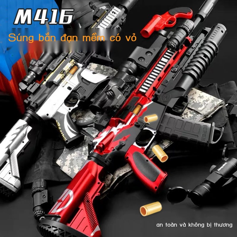 Đồ chơi trẻ em m416 Elite M762-UZI