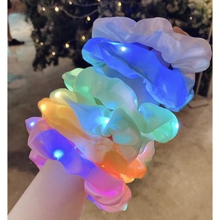 Dây Buộc Tóc Có Đèn LED Sáng Lấp Lánh Cho Nữ