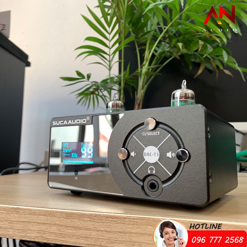 Ảnh Thật - GIẢI MÃ TÍCH HỢP PRE ĐÈN SUCA-AUDIO DAC T1 -2022