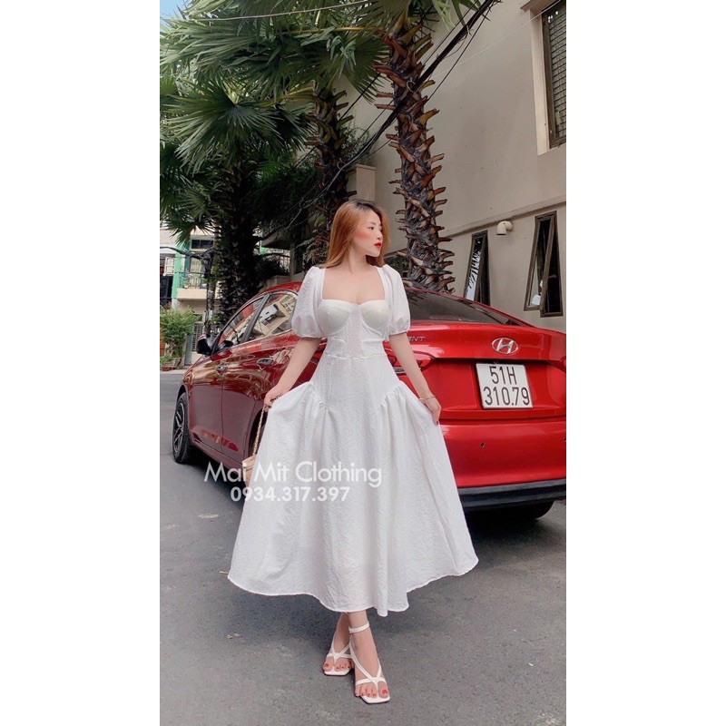 [Mã WAMT1505 giảm 10K đơn 0K] (HÌNH THẬT) MAXI CÚP NGỰC TRẮNG NƠ LƯNG | BigBuy360 - bigbuy360.vn