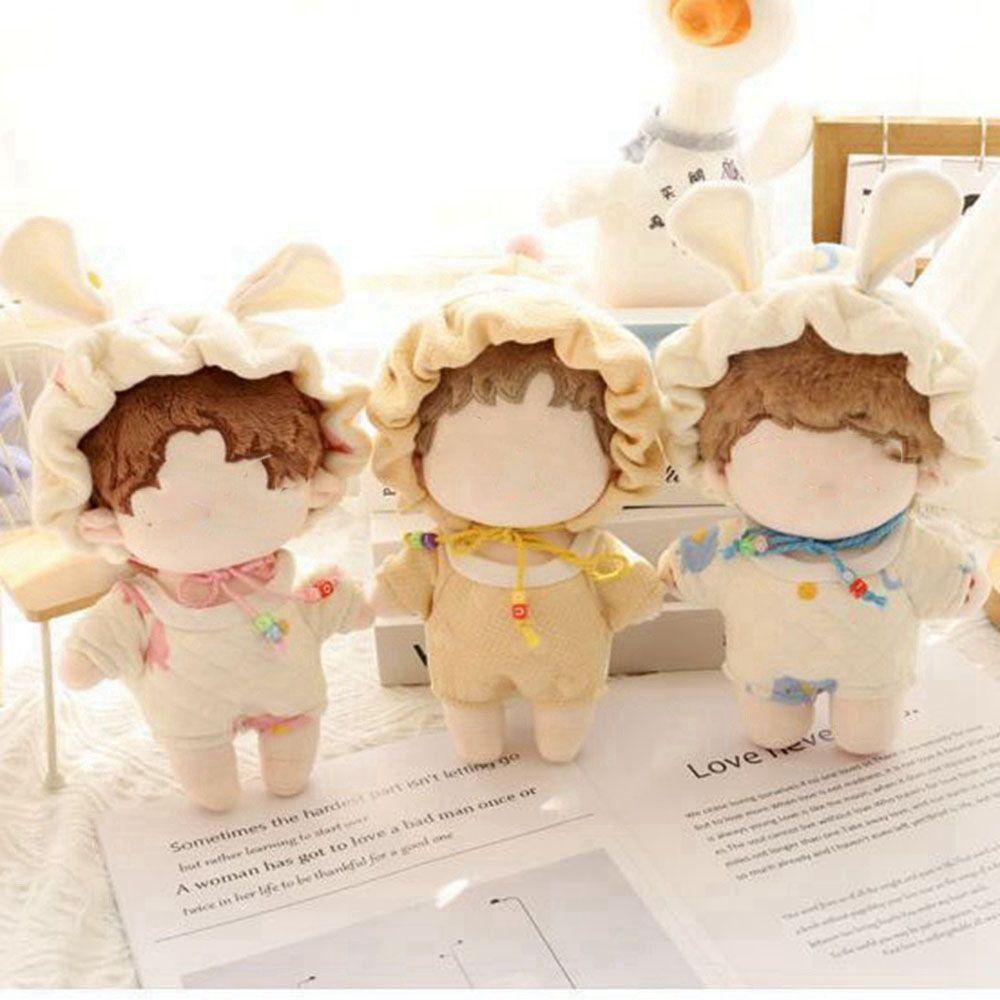 1 Bộ Quần Áo Cotton Dễ Thương Chất Lượng Cao Dành Cho Búp Bê 20cm