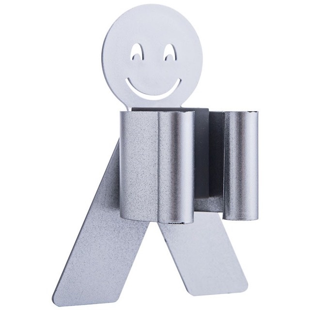 Móc treo cây lau nhà gắn tường bằng nhựa không để lại dấu vết tiện dụng