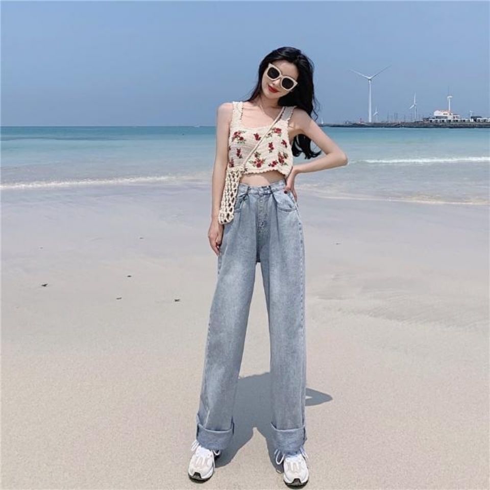 Áo Dệt Kim Sát Nách Hoạ Tiết Thêu Thời Trang Mùa Hè Cho Phái Nữ