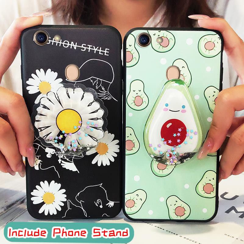 foothold Fashion Design Phone Case For OPPO A73/A75/F5/A75S Back Cover Cover For Woman Cartoon Cartoon Shockproof TPU