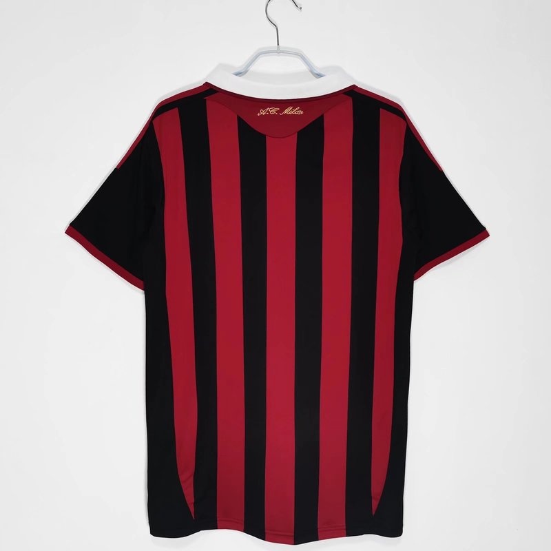 Áo Thun Bóng Đá Ngắn Tay Đội AC Milan 2009/10