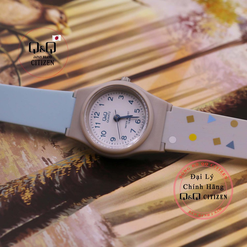 Đồng hồ nữ thời trang Q&Q Citizen VP47J dây nhựa thương hiệu Nhật Bản | BigBuy360 - bigbuy360.vn