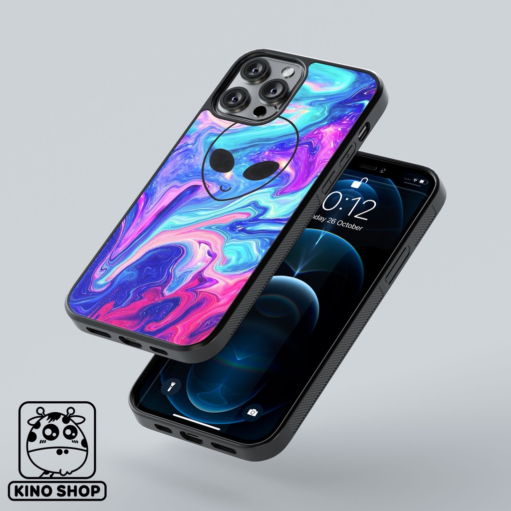 Ốp lưng iPhone KINOSHOP logo Supreme viền dẻo đen silicon TPU chống ố vàng , chống va đập [ KN109 ]