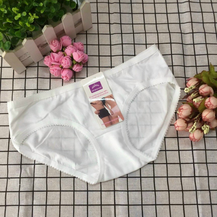 Combo 10 quần lót nữ 100% cotton  cao cấp thiết kế Thái Lan chất vải thấm hút siêu co giãn mềm mịn thoáng mát