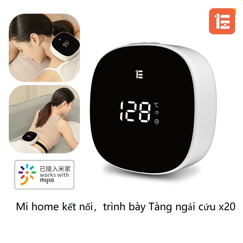 Máy chườm ngải cứu Xiaomi ZDEER Ver 2 Max - Xông ngải cứu không lửa không khói - TẶNG hộp ngải cứu x20 bánh-Bảo