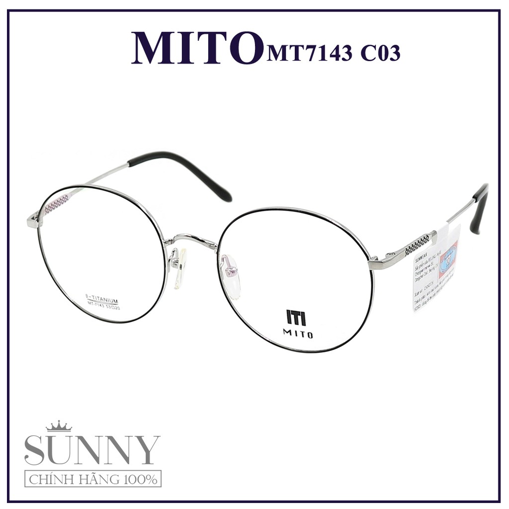 Gọng Kính Unisex Mito MT7143