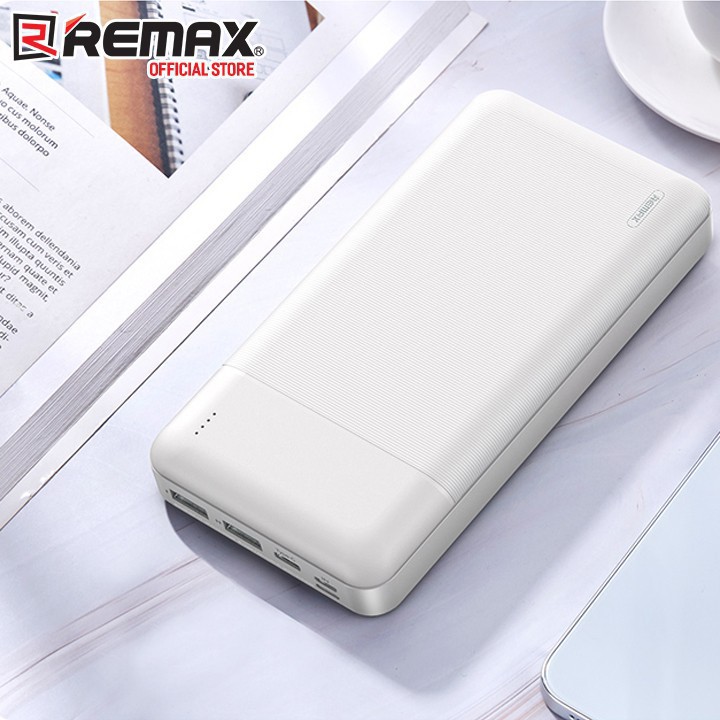 Pin Sạc Dự Phòng 30.000mAh Remax RPP-167 Lango Series Fast Charing 2.1A Tích Hợp 2 Cổng USB - RPP-167